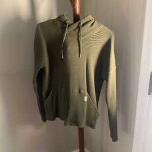 Carhartt waffle knit hoodie. Women’s size medium (8-10)